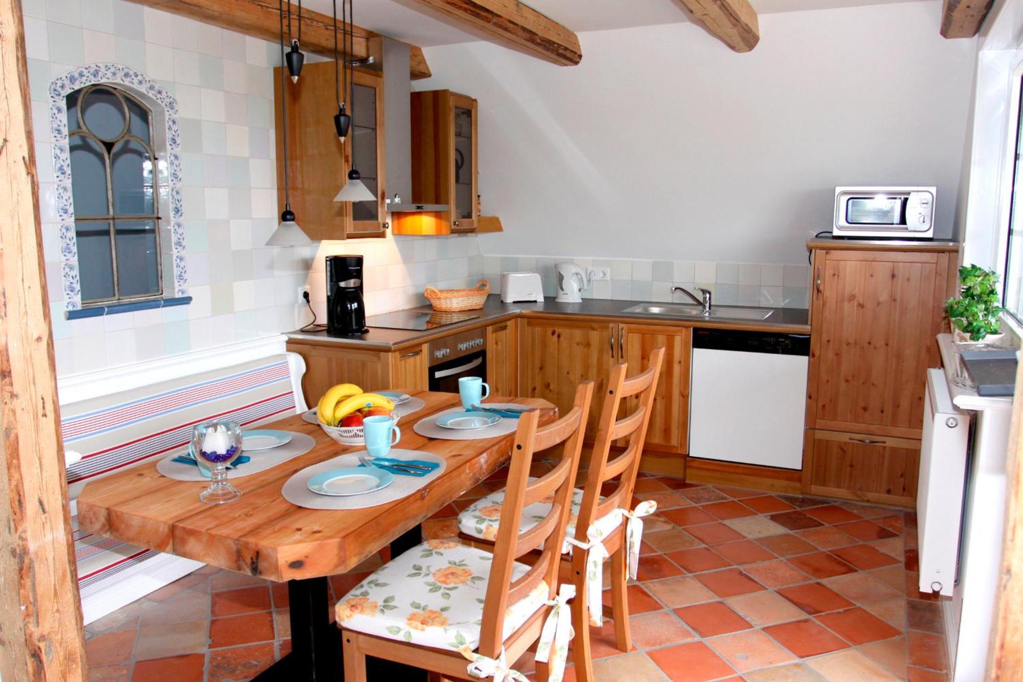 Wohnen Unter Reet Apartment Galmsbull Bagian luar foto