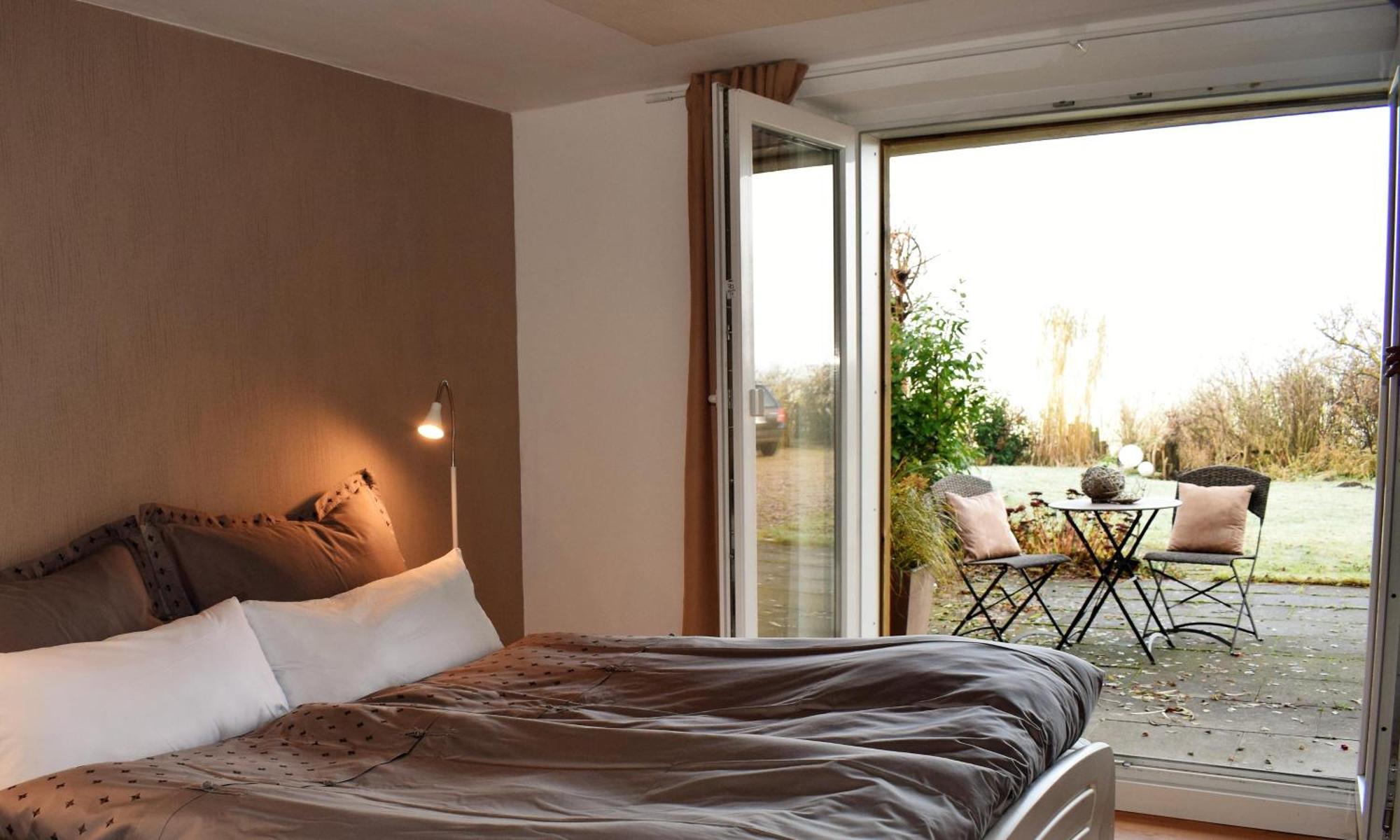 Wohnen Unter Reet Apartment Galmsbull Bagian luar foto